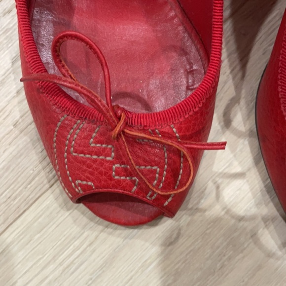 Gucci peep toe wedges - Picture 7 of 7